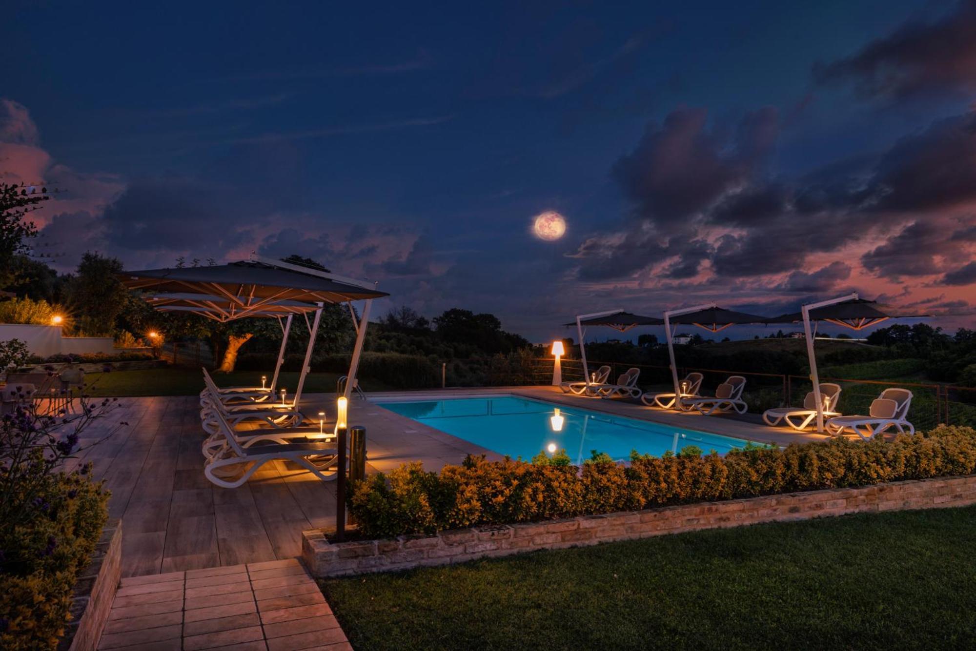 Agrirelais Collelago Massignano Exteriör bild